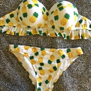Pineapple Swimsuit 2 piece!